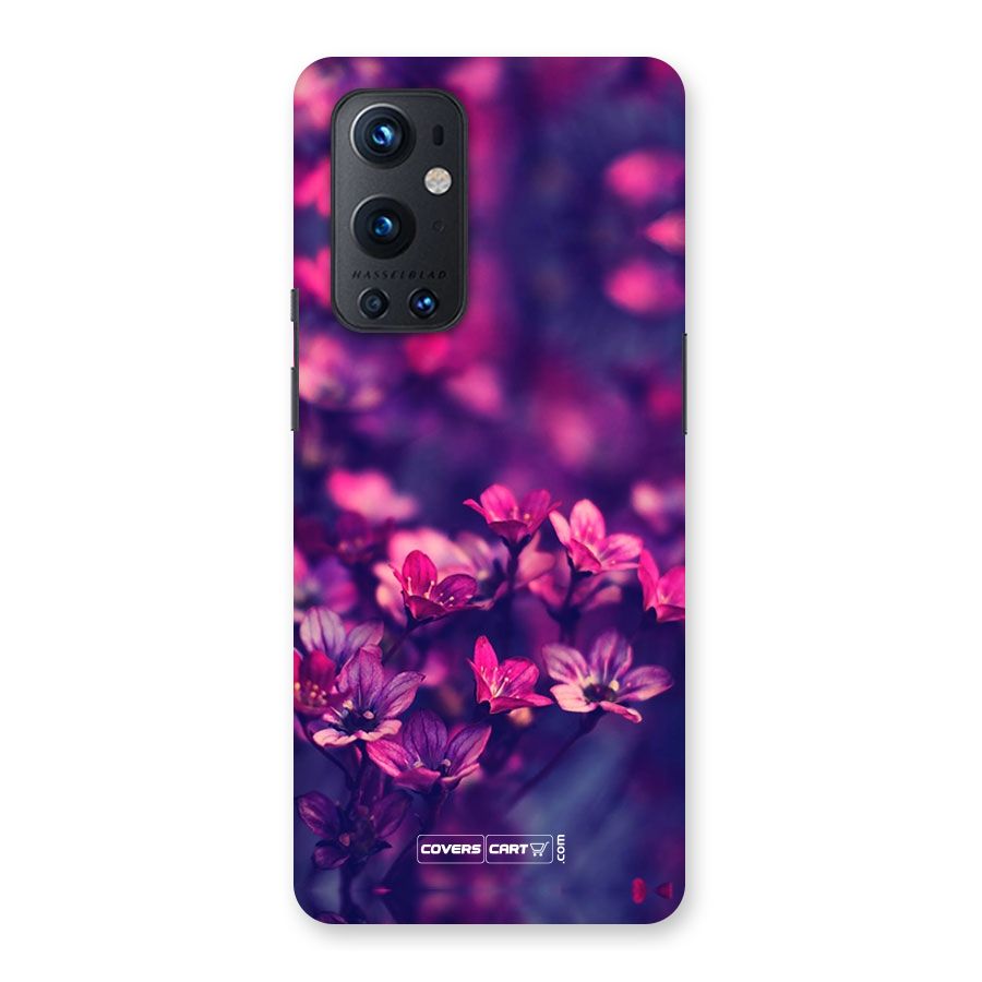 Violet Floral Back Case for OnePlus 9 Pro