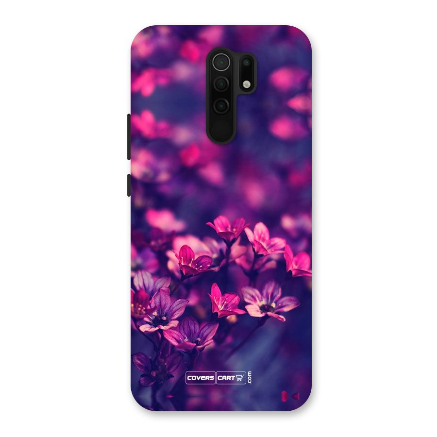 Violet Floral Back Case for Poco M2