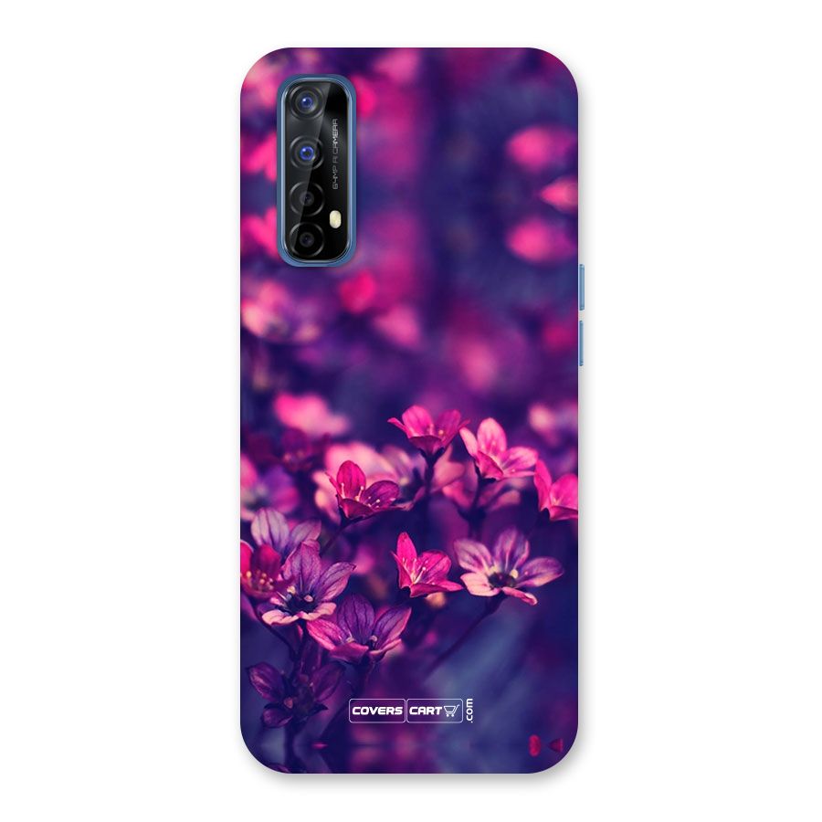 Violet Floral Back Case for Realme 7