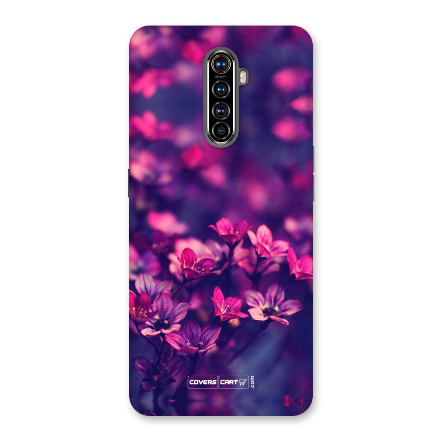 Violet Floral Back Case for Realme X2 Pro