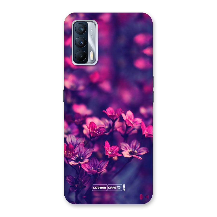 Violet Floral Back Case for Realme X7
