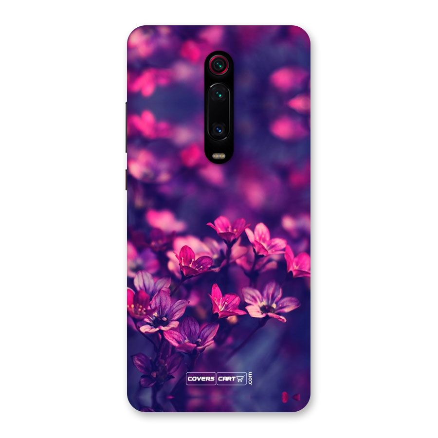 Violet Floral Back Case for Redmi K20
