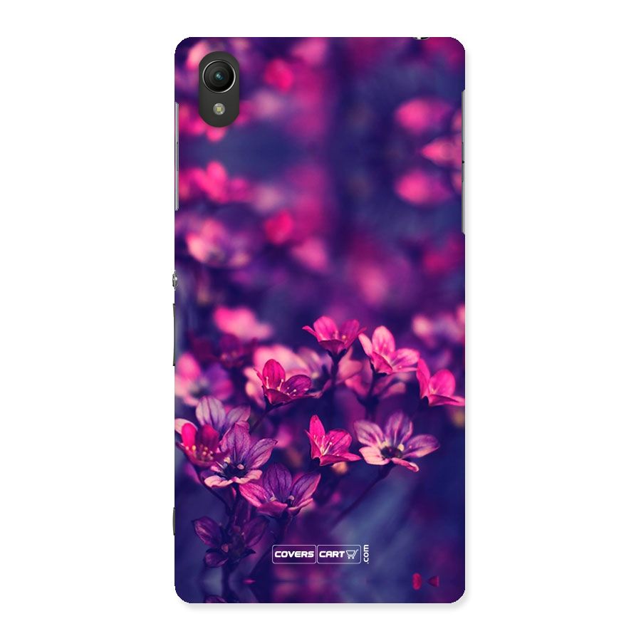 Violet Floral Back Case for Sony Xperia Z2