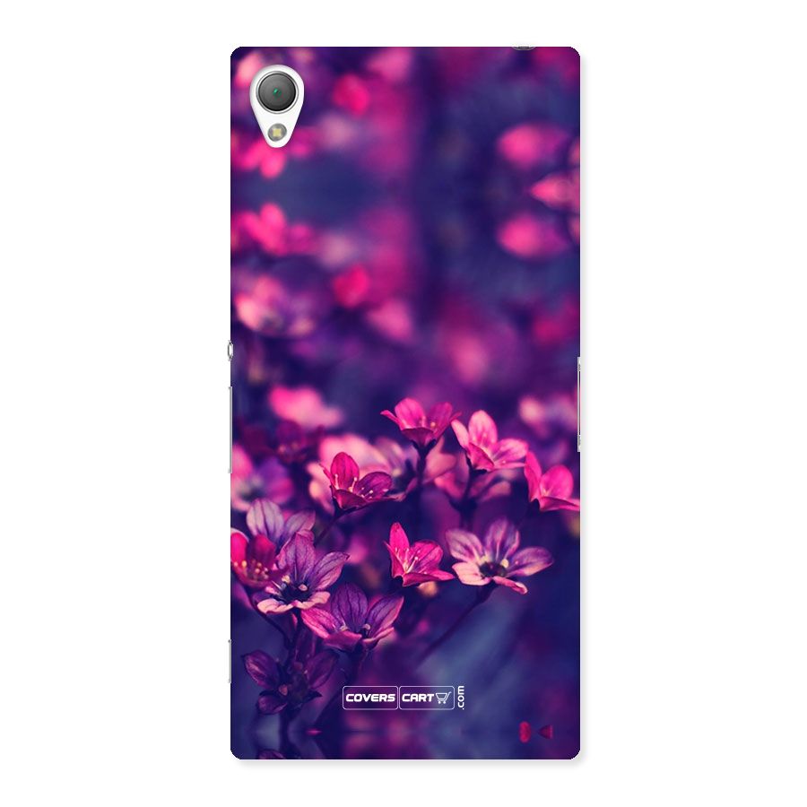 Violet Floral Back Case for Sony Xperia Z3