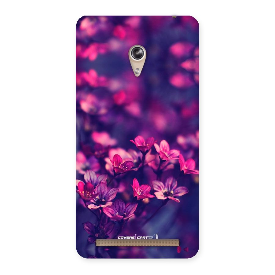 Violet Floral Back Case for Zenfone 6