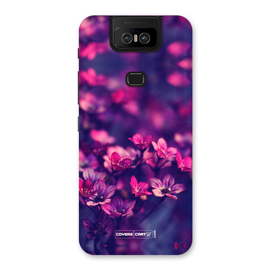 Violet Floral Back Case for Zenfone 6z