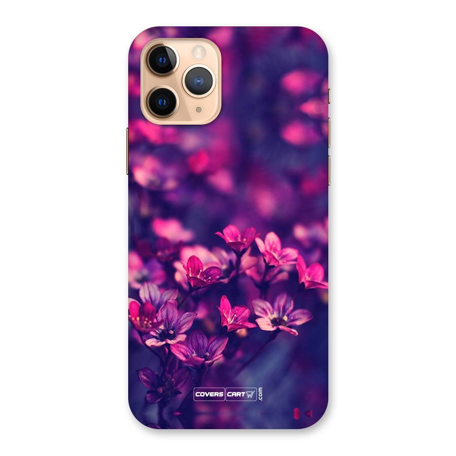 Violet Floral Back Case for iPhone 11 Pro