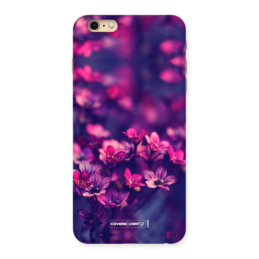 Violet Floral Back Case for iPhone 6 Plus 6S Plus