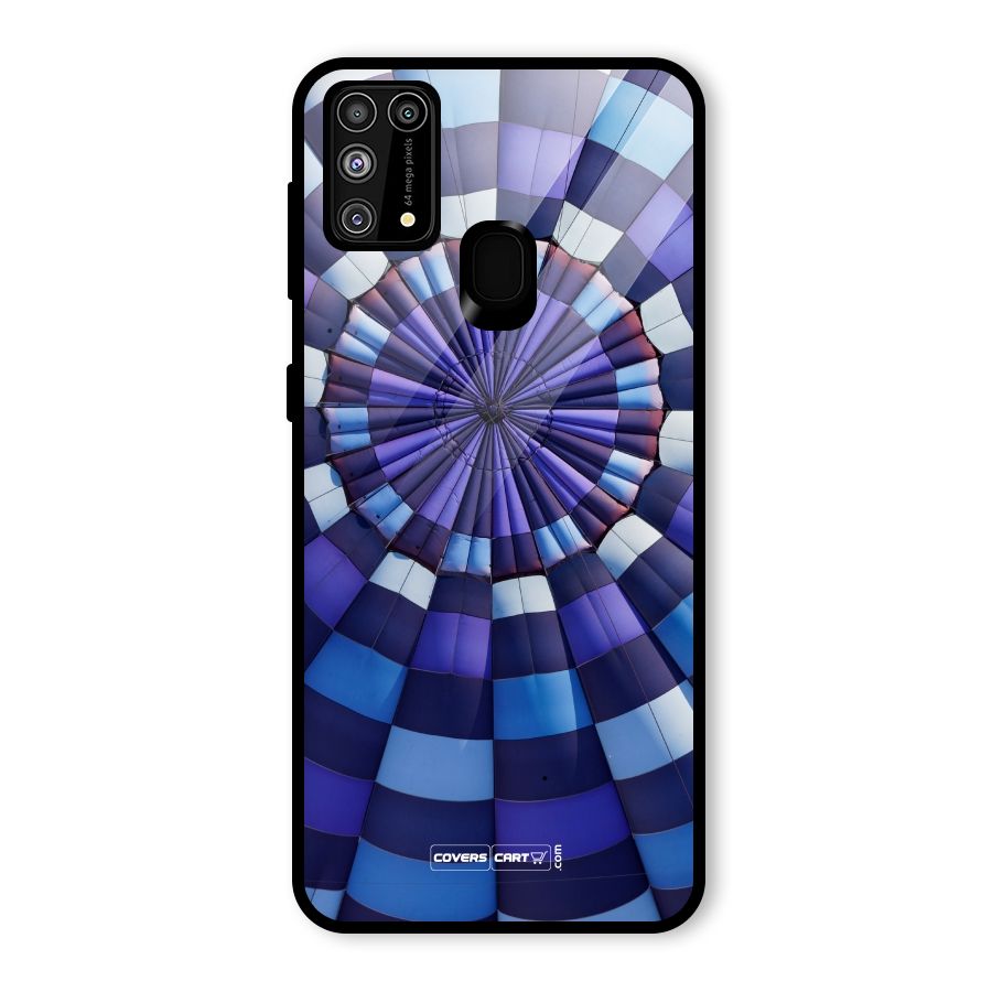 Violet Wonder Glass Back Case for Galaxy M31