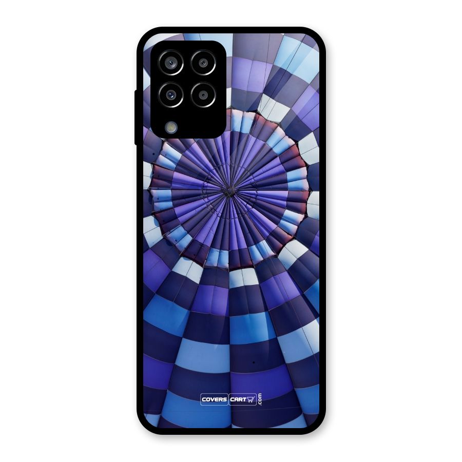 Violet Wonder Glass Back Case for Galaxy M33