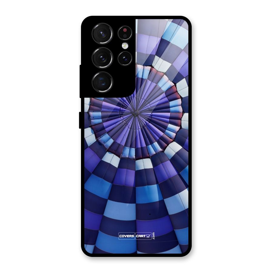 Violet Wonder Glass Back Case for Galaxy S21 Ultra 5G