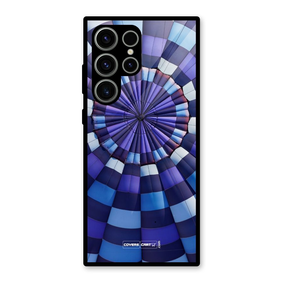 Violet Wonder Glass Back Case for Galaxy S23 Ultra