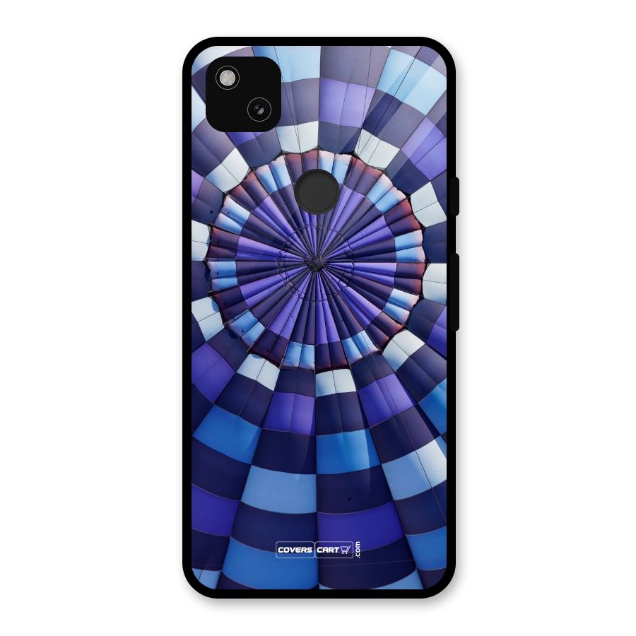 Violet Wonder Glass Back Case for Google Pixel 4a