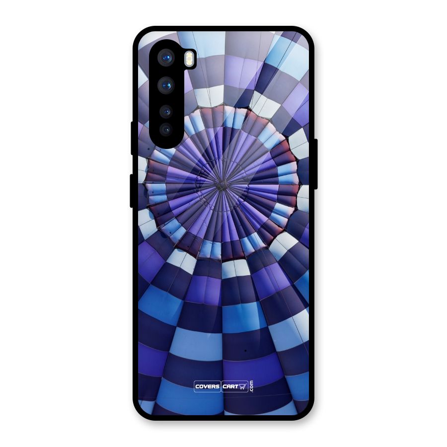 Violet Wonder Glass Back Case for OnePlus Nord