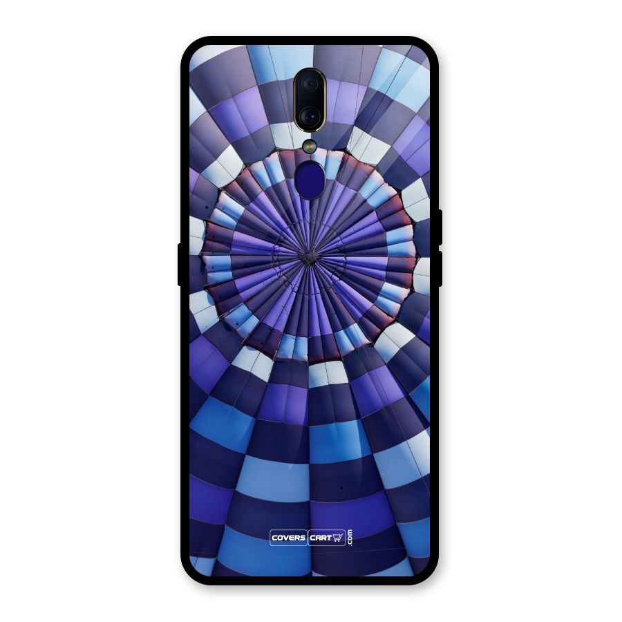 Violet Wonder Glass Back Case for Oppo F11