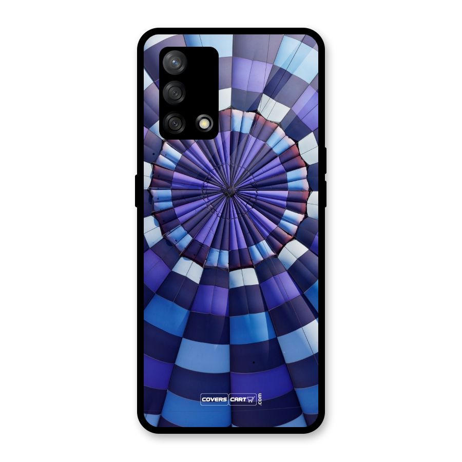 Violet Wonder Glass Back Case for Oppo F19