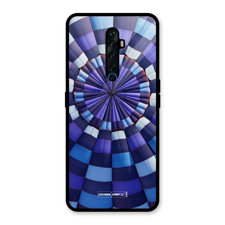 Violet Wonder Glass Back Case for Oppo Reno2 Z