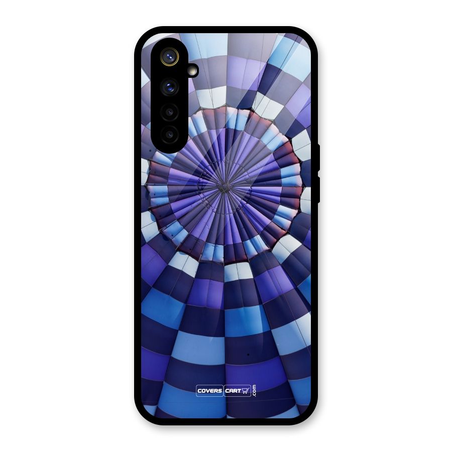Violet Wonder Glass Back Case for Realme 6