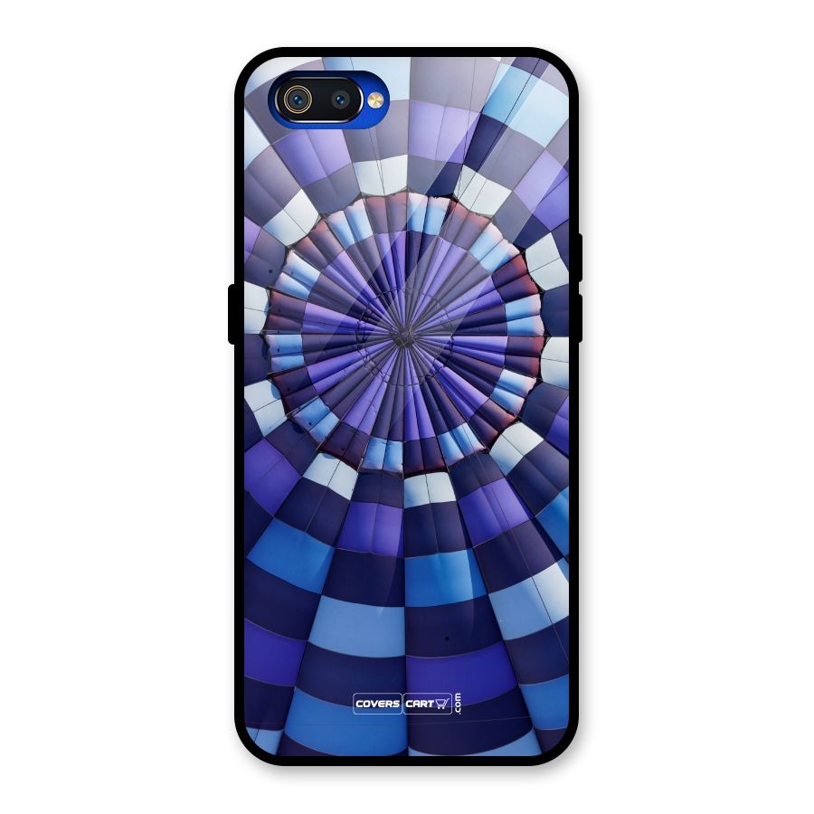 Violet Wonder Glass Back Case for Realme C2