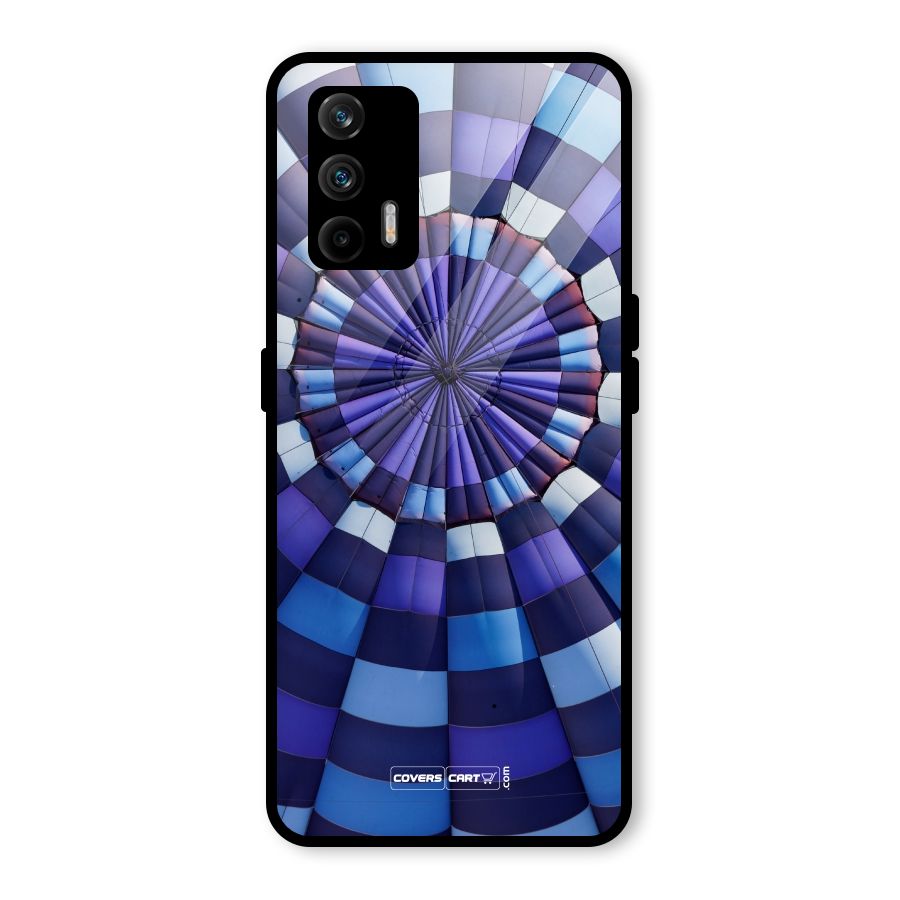 Violet Wonder Glass Back Case for Realme GT 5G