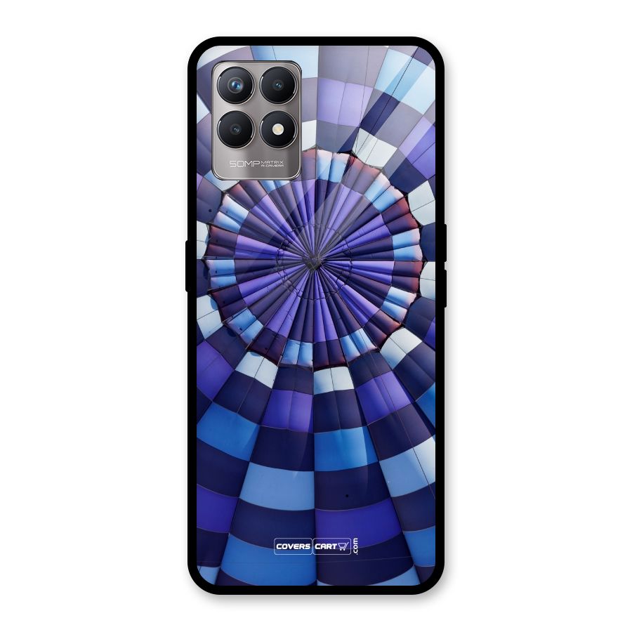 Violet Wonder Glass Back Case for Realme Narzo 50