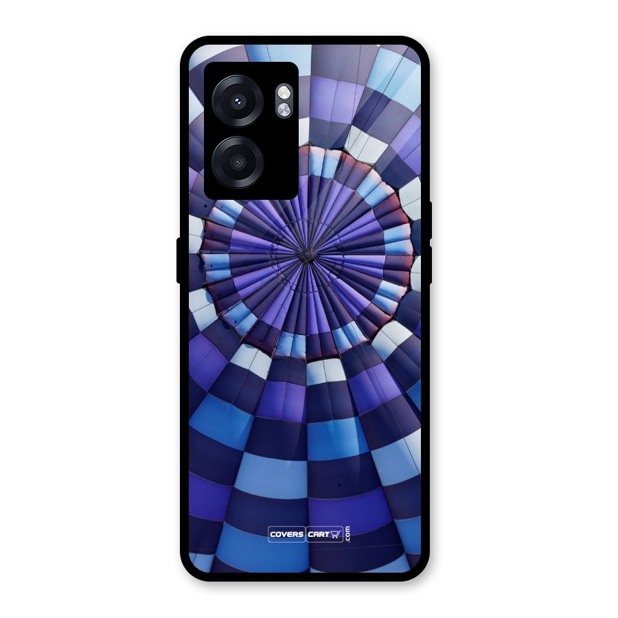 Violet Wonder Glass Back Case for Realme Narzo 50 5G