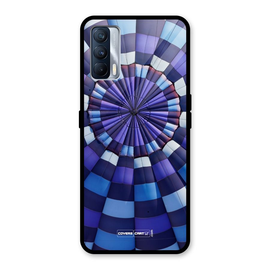 Violet Wonder Glass Back Case for Realme X7