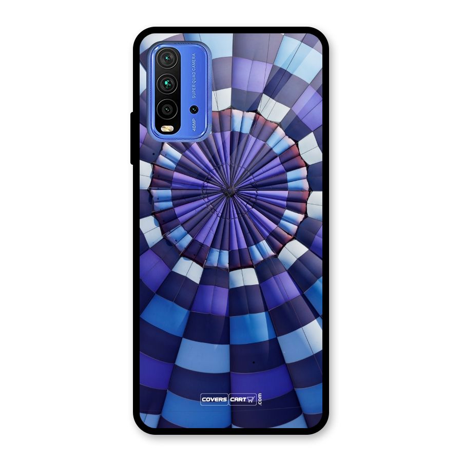 Violet Wonder Glass Back Case for Redmi 9 Power