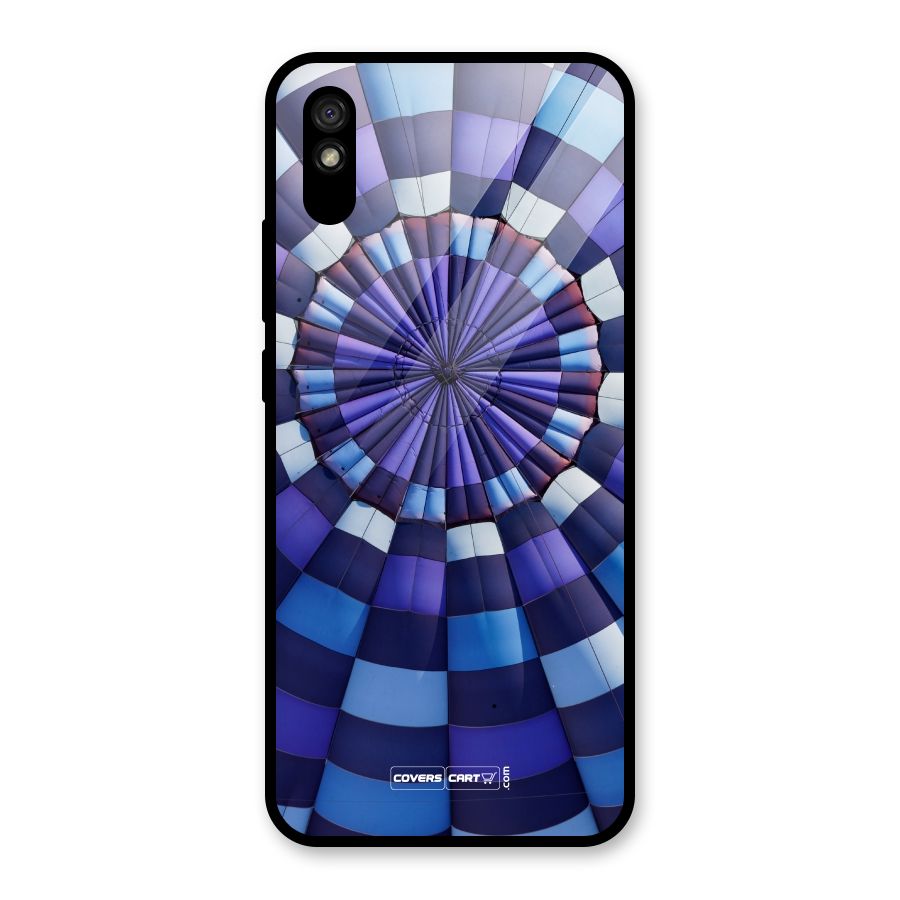 Violet Wonder Glass Back Case for Redmi 9i