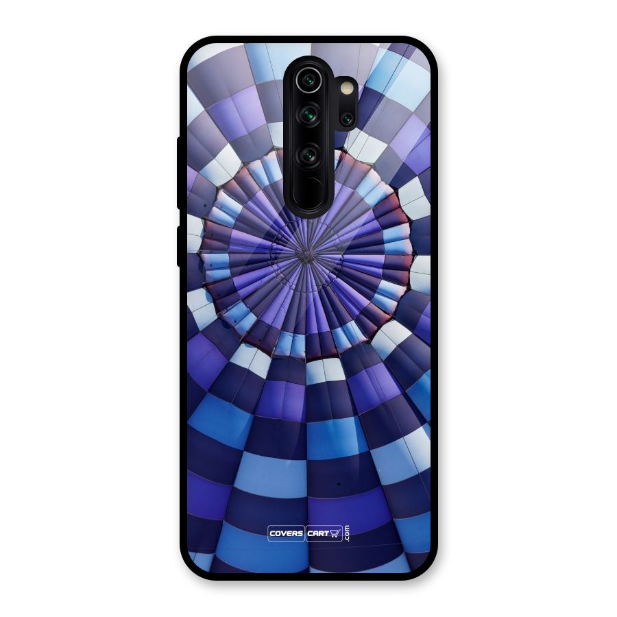 Violet Wonder Glass Back Case for Redmi Note 8 Pro