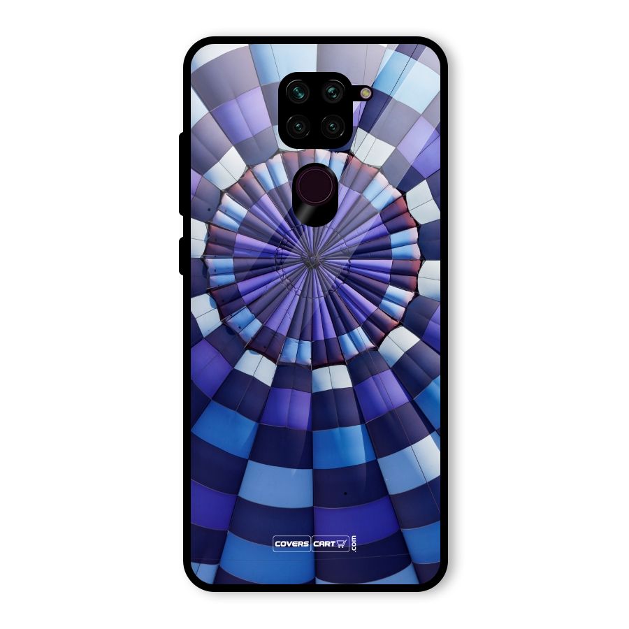 Violet Wonder Glass Back Case for Redmi Note 9