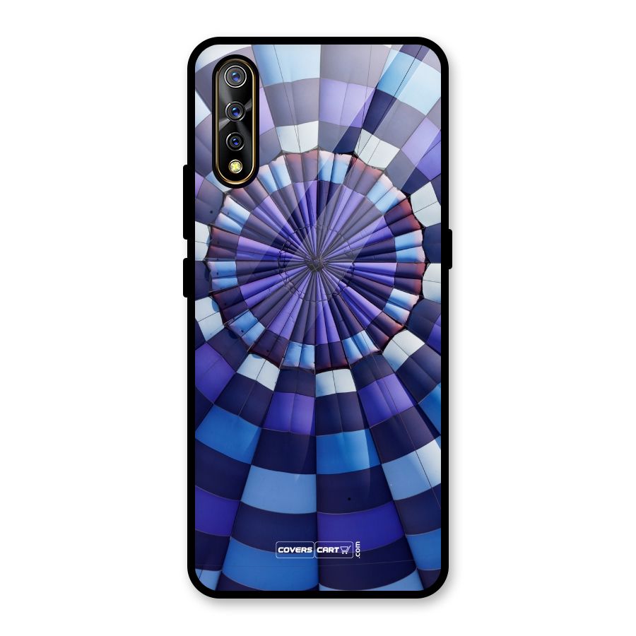 Violet Wonder Glass Back Case for Vivo S1