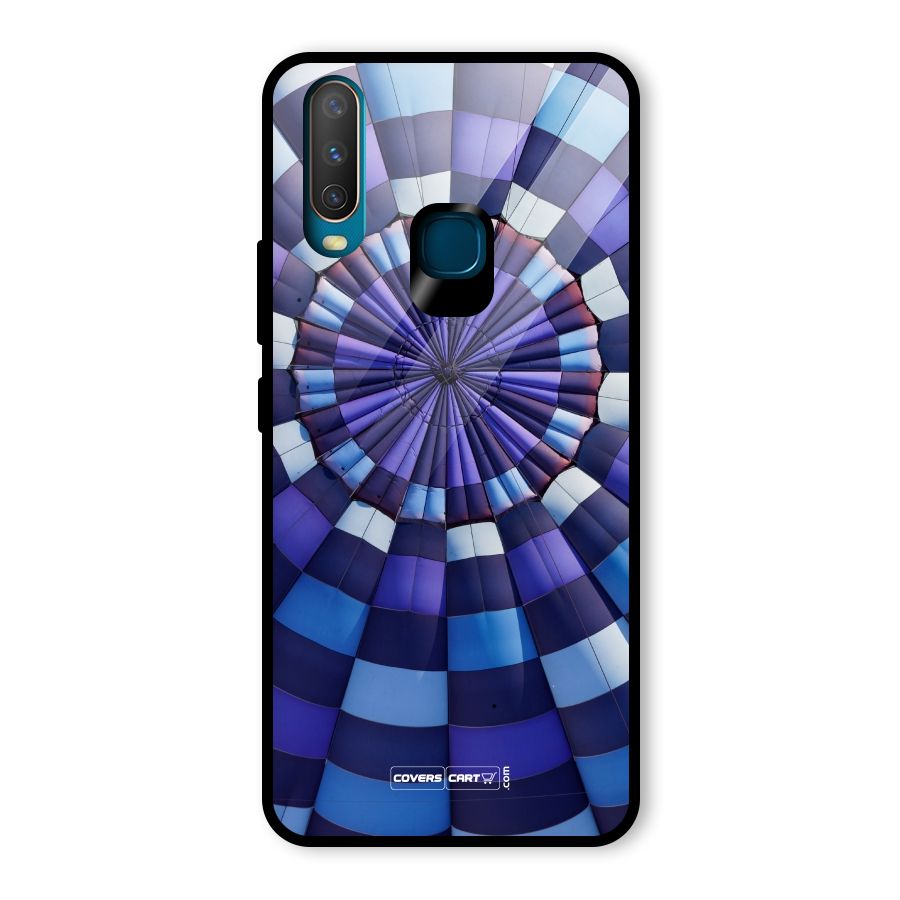 Violet Wonder Glass Back Case for Vivo U10