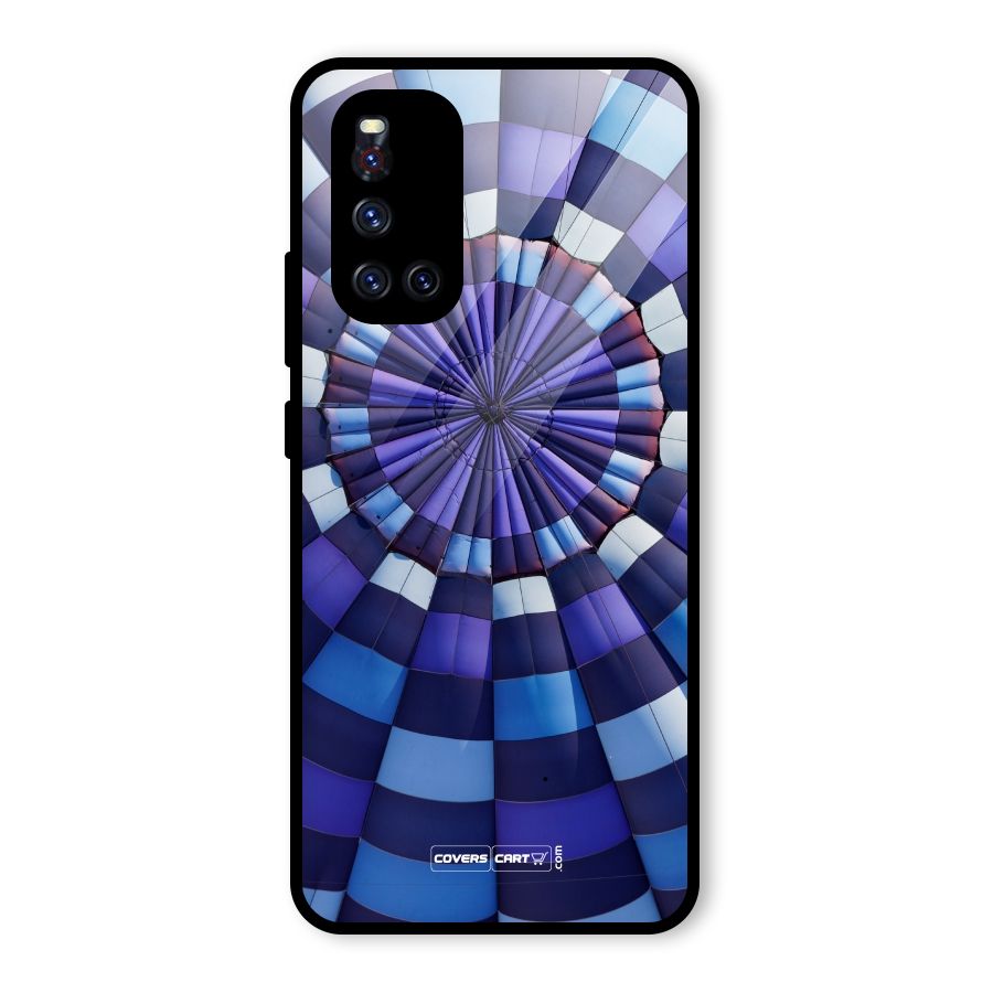 Violet Wonder Glass Back Case for Vivo V19