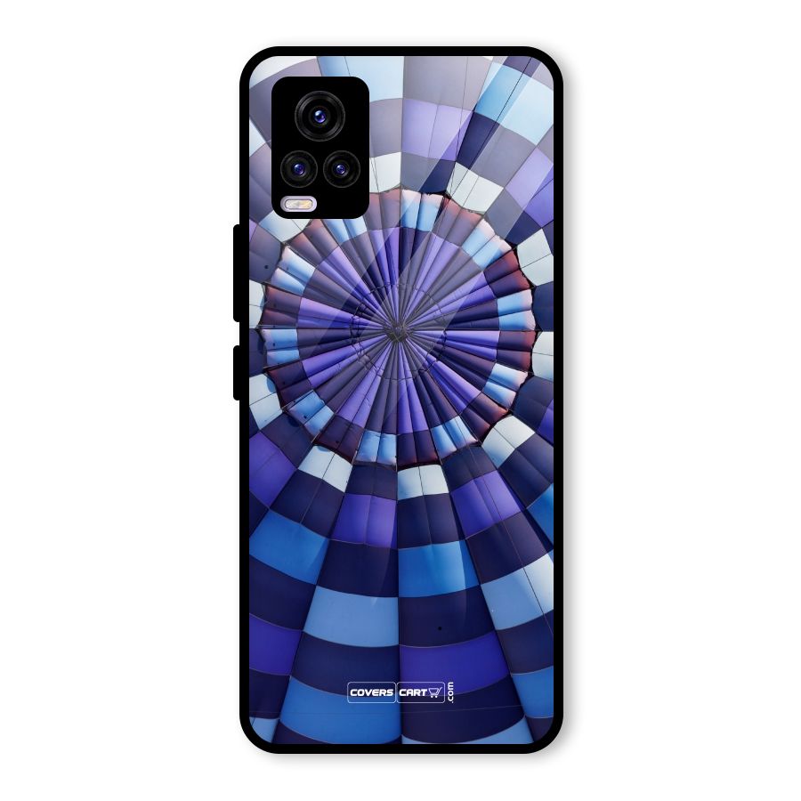 Violet Wonder Glass Back Case for Vivo V20