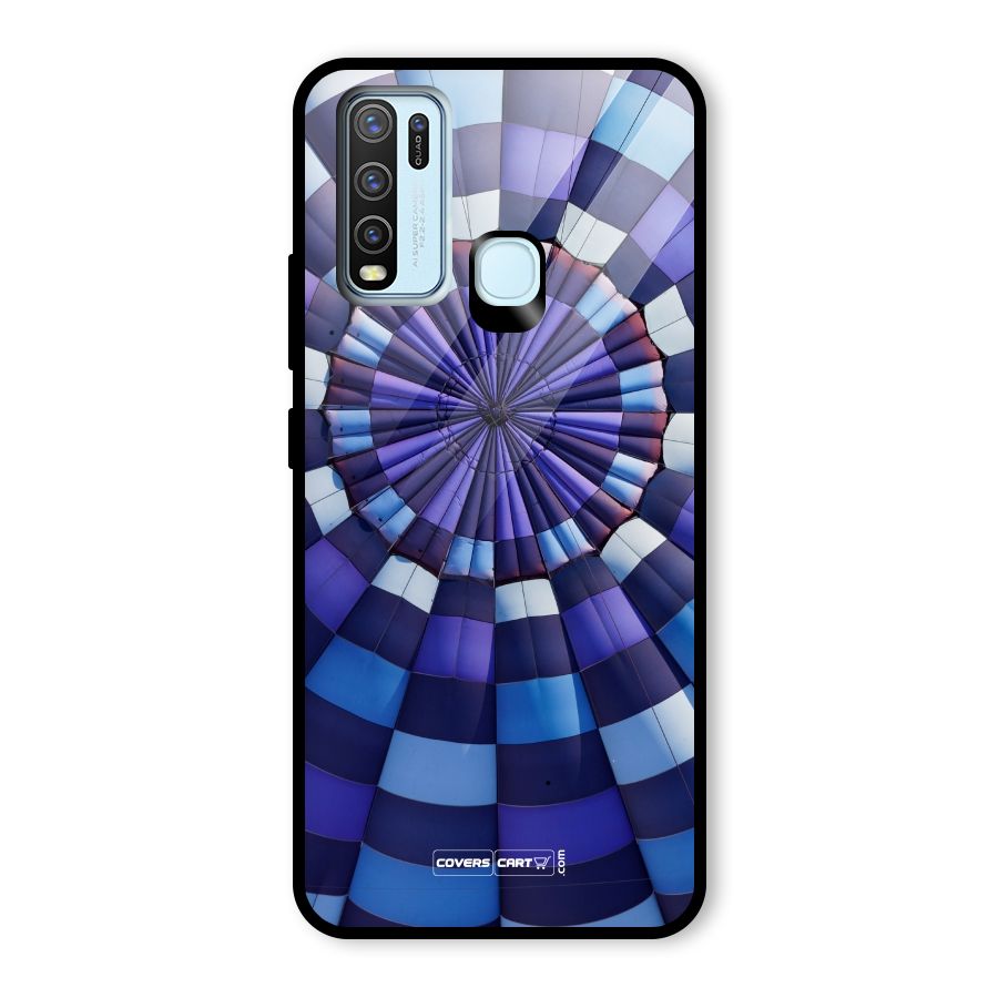 Violet Wonder Glass Back Case for Vivo Y50