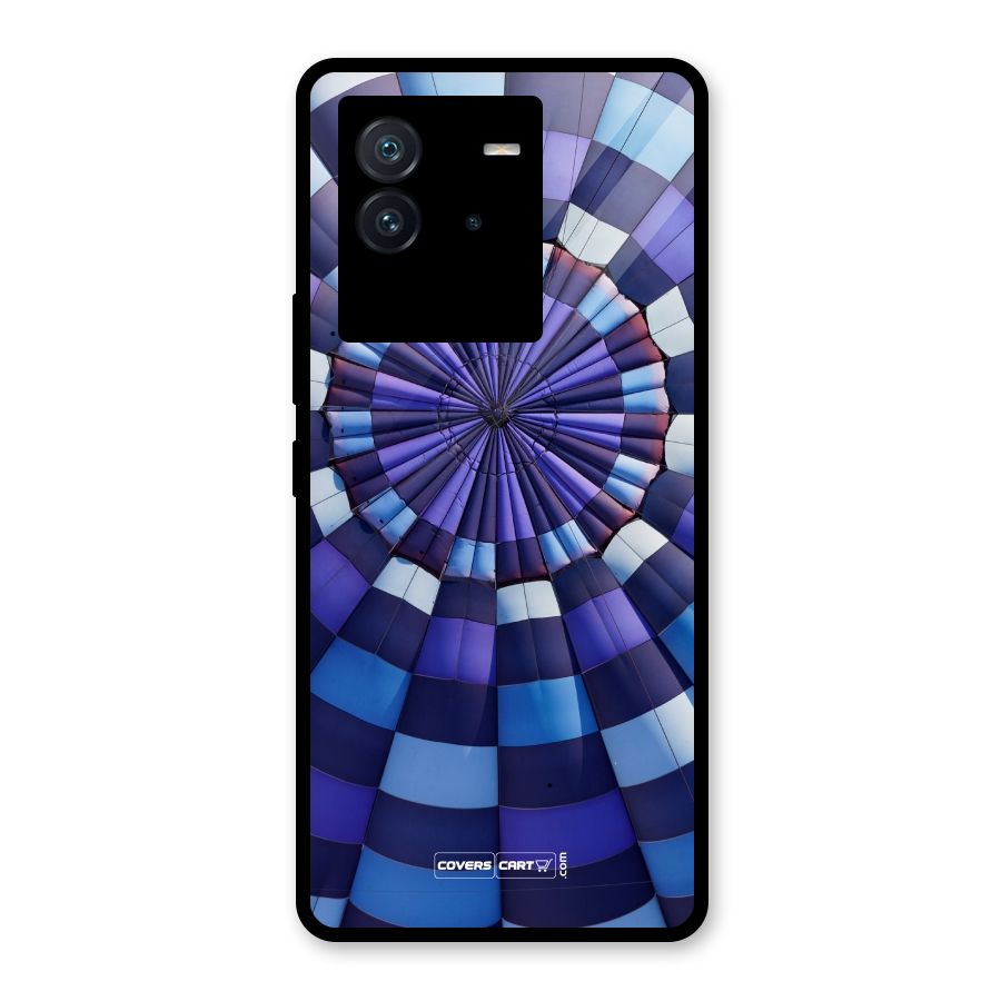 Violet Wonder Glass Back Case for Vivo iQOO Neo 6 5G