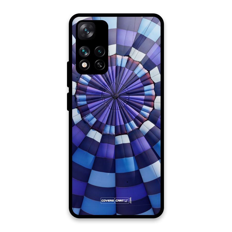 Violet Wonder Glass Back Case for Xiaomi 11i HyperCharge 5G