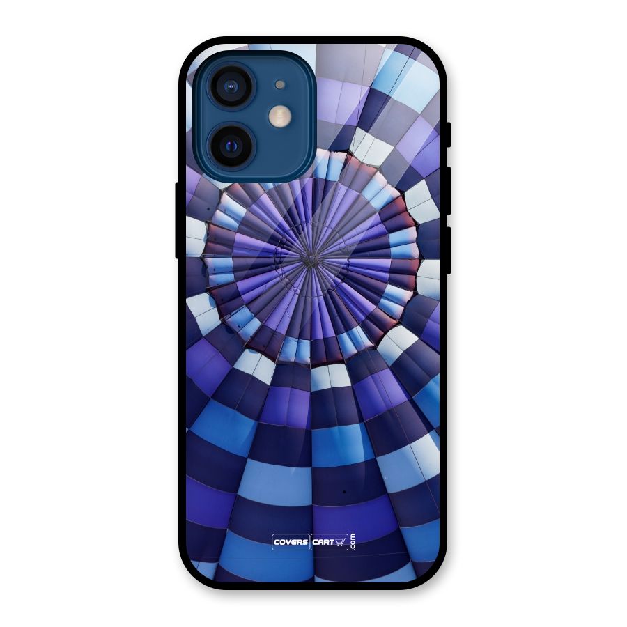 Violet Wonder Glass Back Case for iPhone 12 Mini
