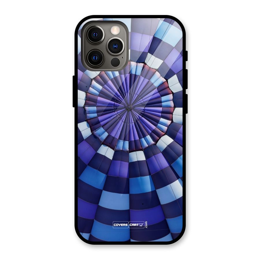 Violet Wonder Glass Back Case for iPhone 12 Pro