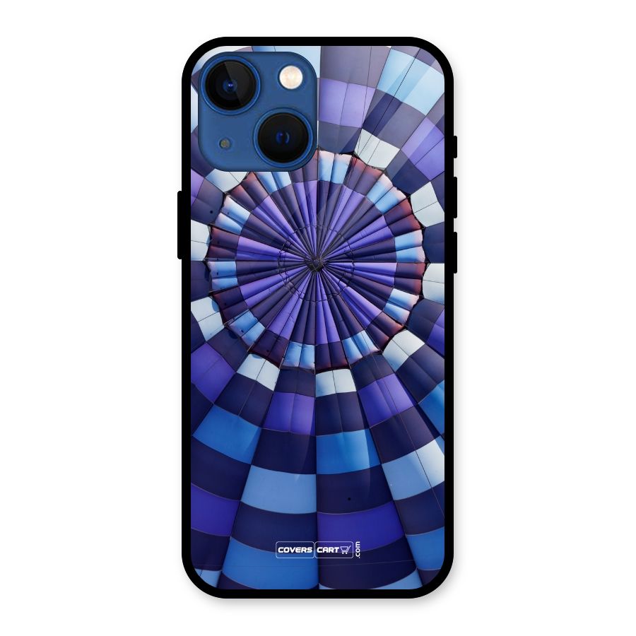 Violet Wonder Glass Back Case for iPhone 13 Mini