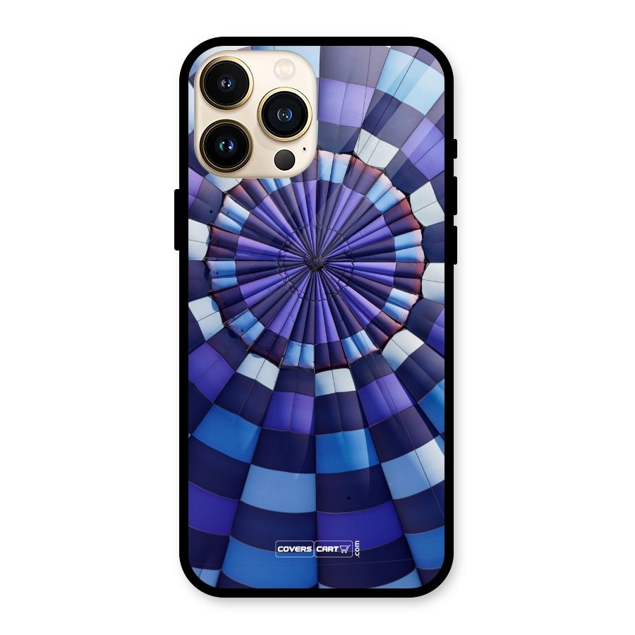 Violet Wonder Glass Back Case for iPhone 13 Pro Max