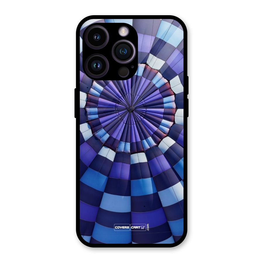 Violet Wonder Glass Back Case for iPhone 14 Pro Max