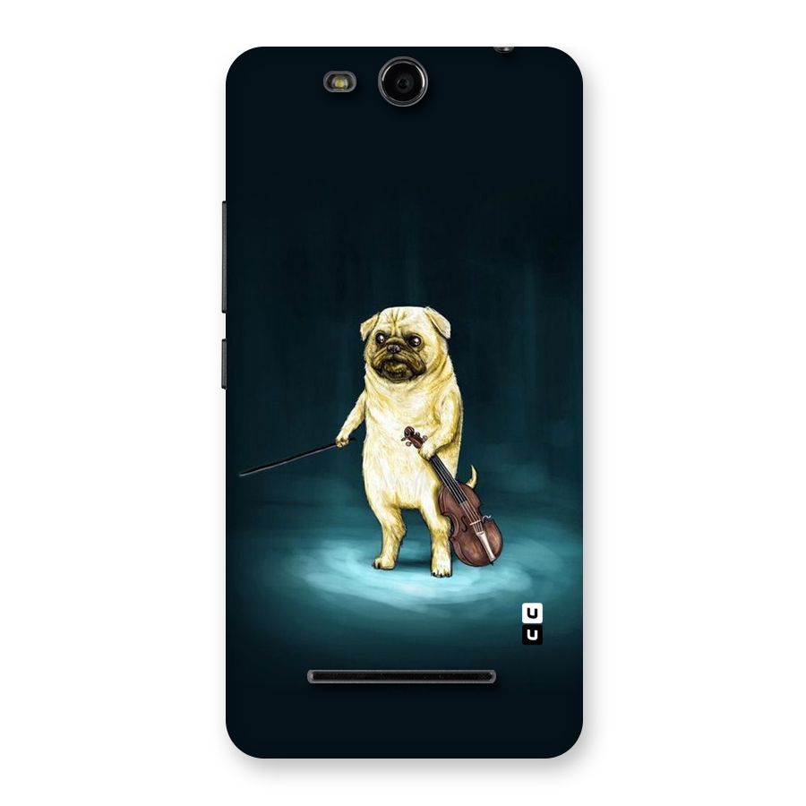 Violin Master Back Case for Micromax Canvas Juice 3 Q392