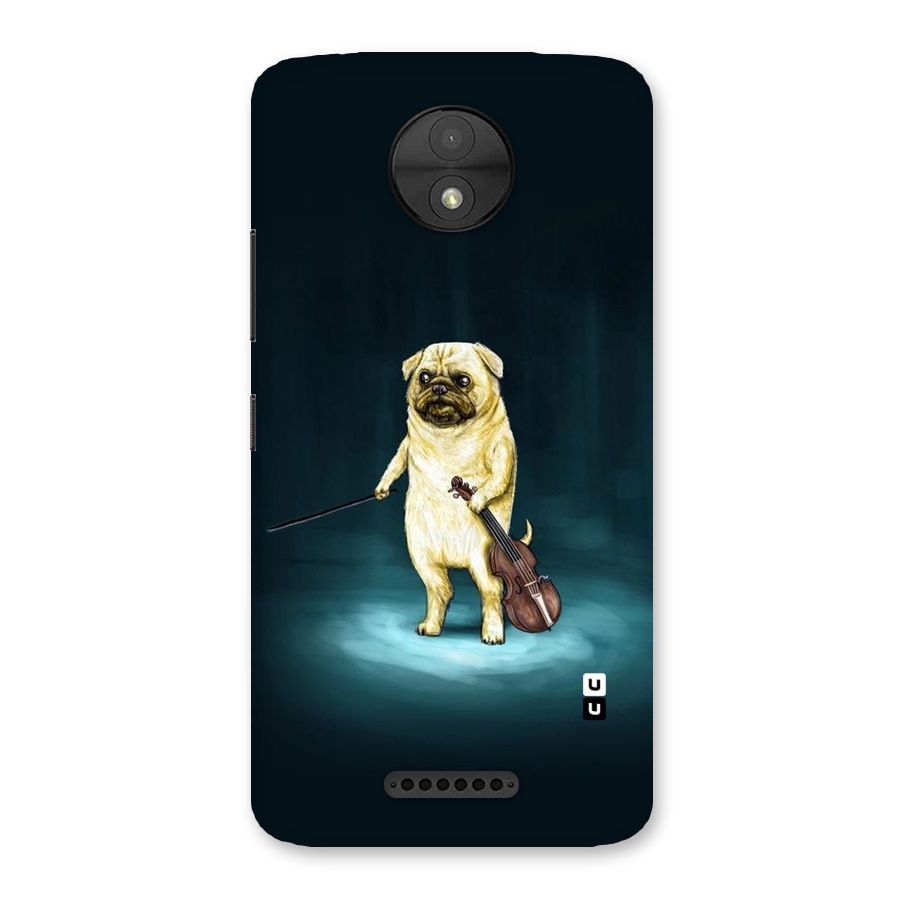 Violin Master Back Case for Moto C