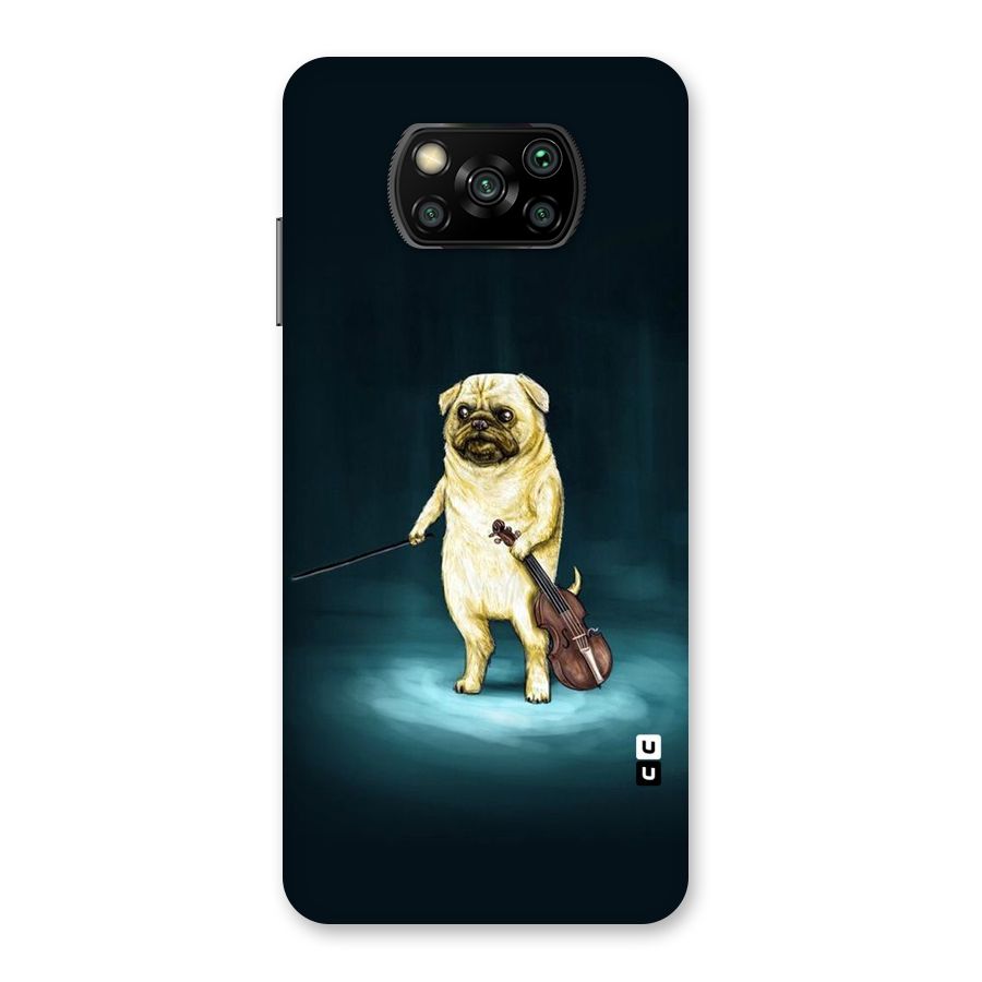 Violin Master Back Case for Poco X3