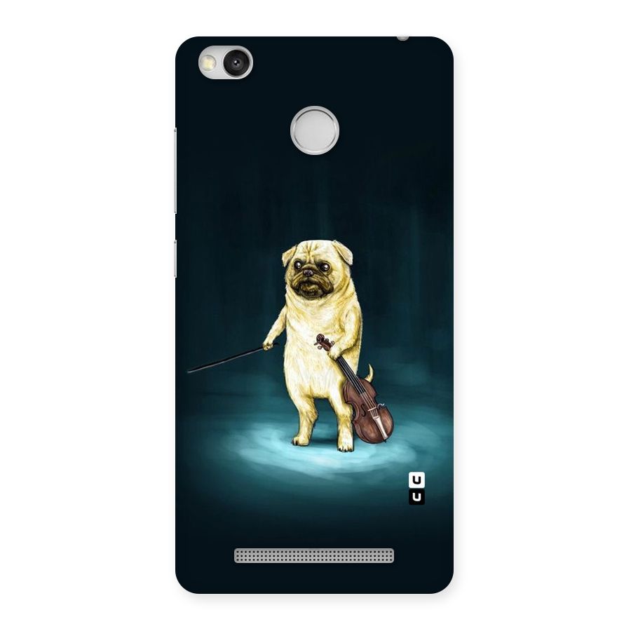 Violin Master Back Case for Redmi 3S Prime