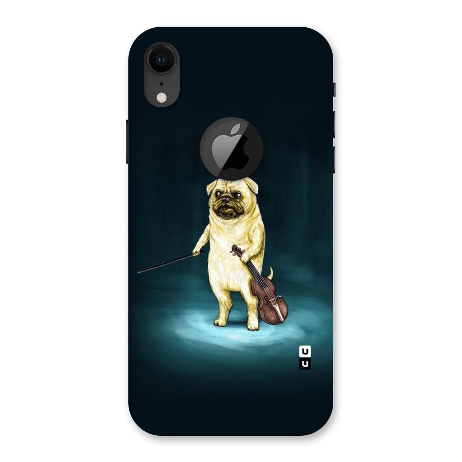 Violin Master Back Case for iPhone XR Logo Cut