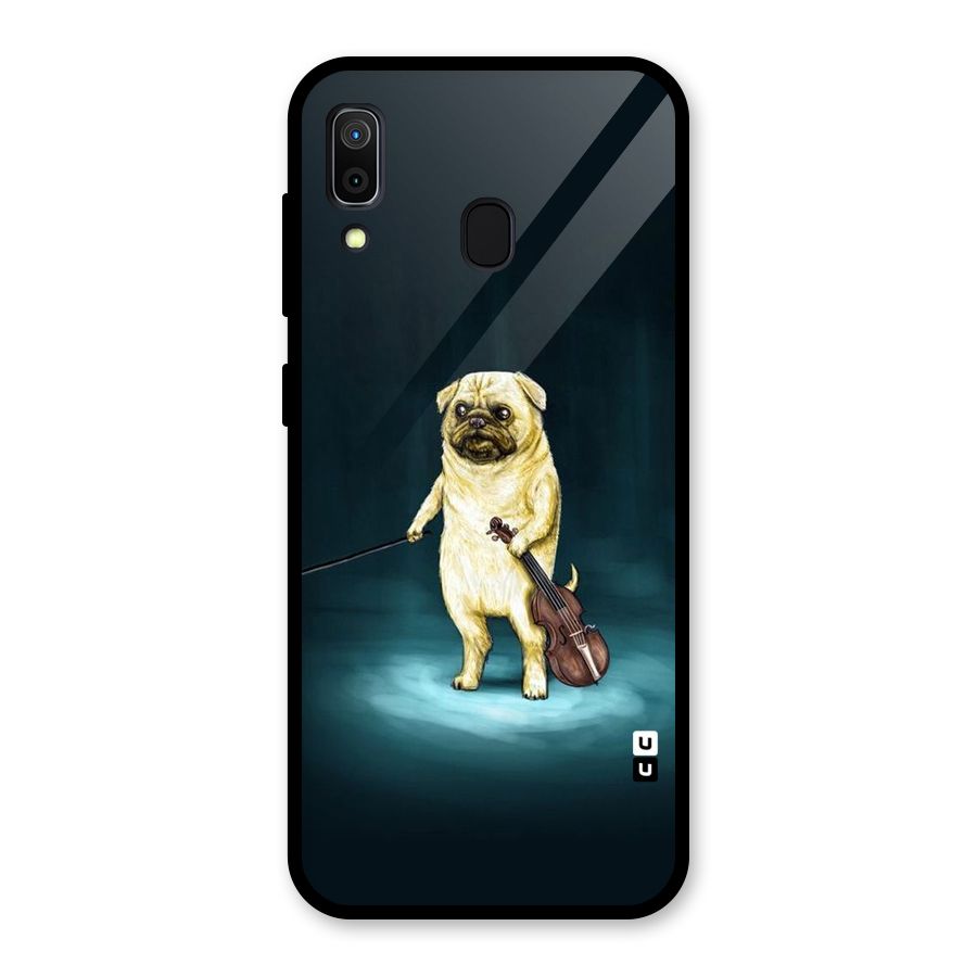 Violin Master Glass Back Case for Galaxy A30