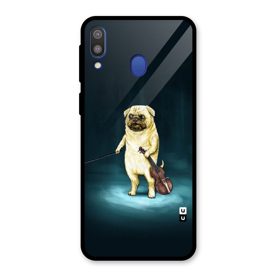 Violin Master Glass Back Case for Galaxy M20